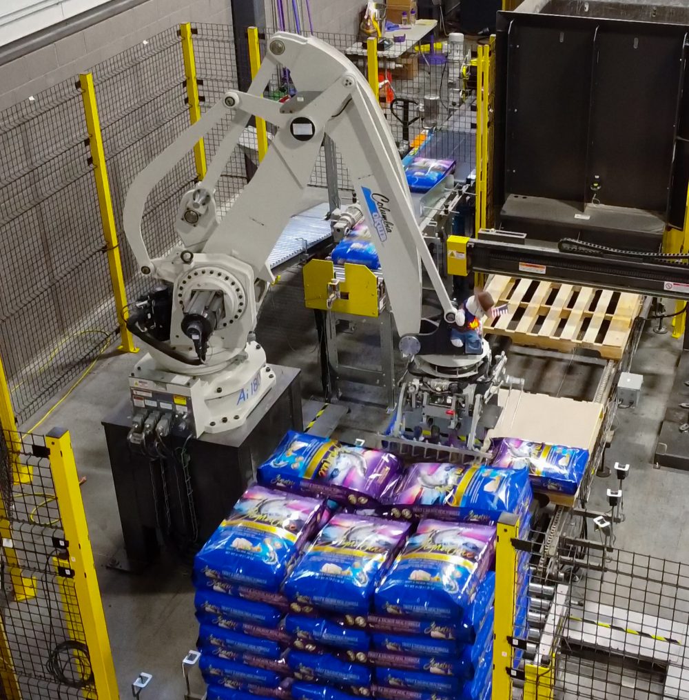 Revolutionizing the Pet Food Industry: Columbia/Okura’s Robotic Palletizers