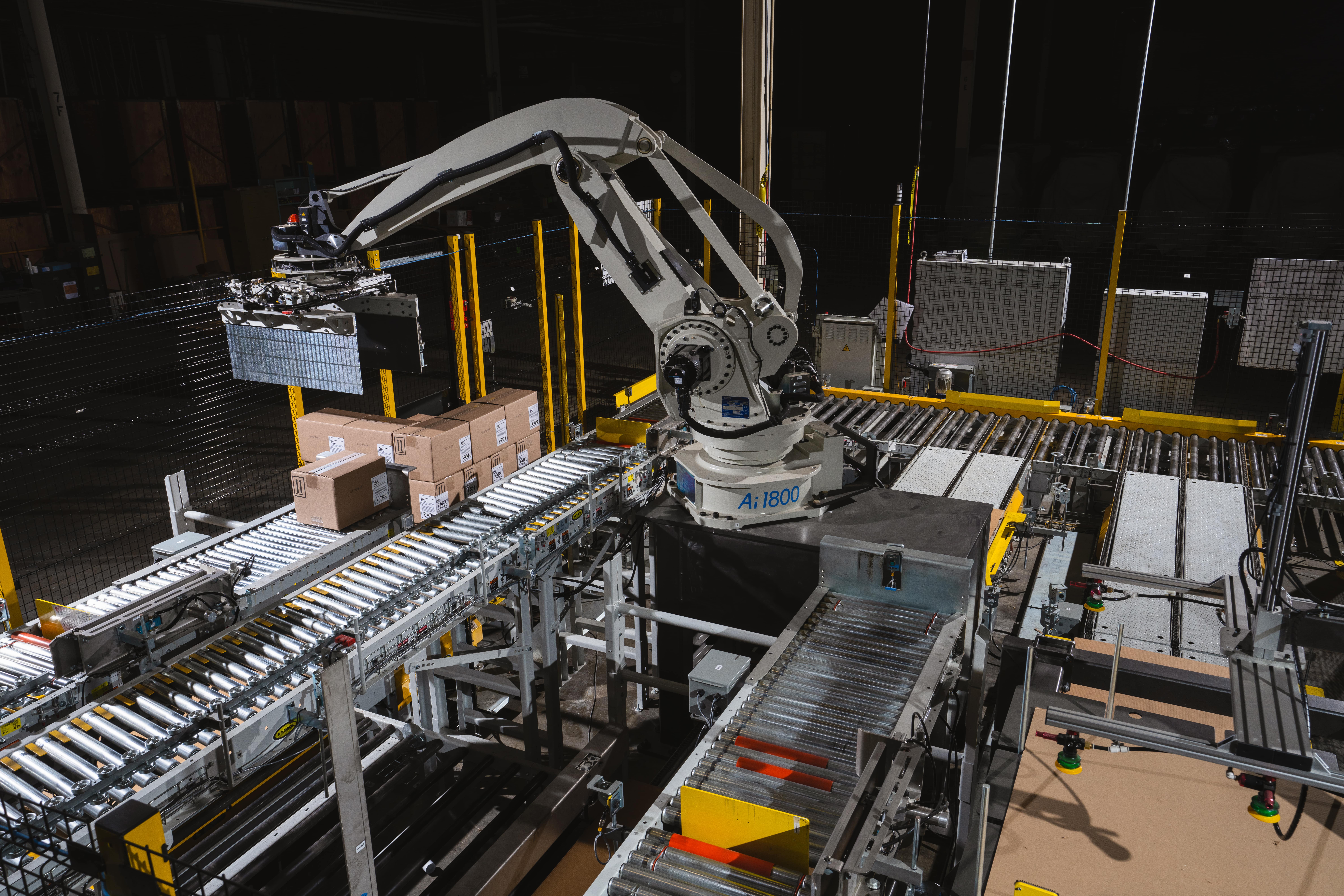 Industrial Robotic Palletizing System